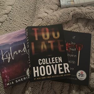 3 romance books!